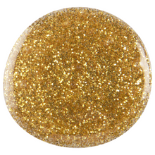 Load image into Gallery viewer, 107  Her Majesty  4.5G
DESCRIPTION

Solid sparkly gold glitter
Colour Catalogue 
 Product Guide 

Please refer to your colour sticks for the closest reflection of colour. 
 Ingredient Lis