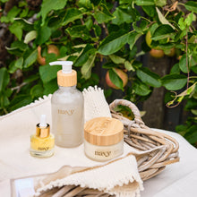 Load image into Gallery viewer, Navy Exfoliating Hand Soap with Pumice