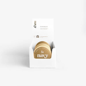 Navy Hand Balm (60 ml) with Retail Stand