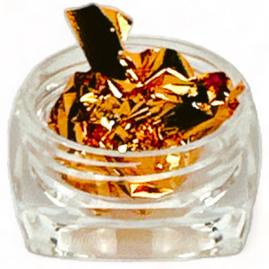 Iris Foil Flakes - Red Gold