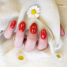 Load image into Gallery viewer, 16  Sunset Shimmer  4.5G
DESCRIPTION
Summer orange with a gold sheen
Colour Catalogue
Product Guide 
Please refer to your colour sticks for the closest reflection of colour. 
Ingredient L