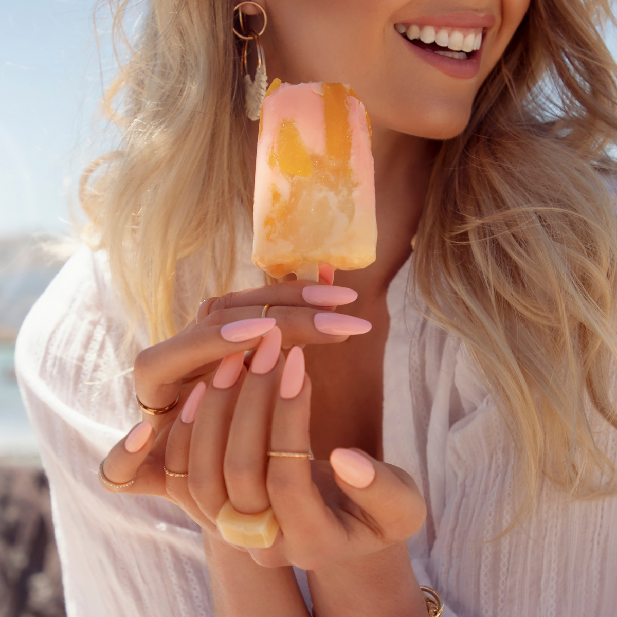 No. 302 Peach Sorbet Gemini Nourishing Polish – Bio Sculpture Canada