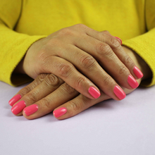 Load image into Gallery viewer, 75  Fruity Tooty  4.5G
DESCRIPTION
Soft coral pink
Colour Catalogue Product Guide 
Please refer to your colour sticks for the closest reflection of colour. 
Ingredient Listing & MS