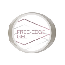 Load image into Gallery viewer, Free Edge Gel is an extension gel used on all nail types to build a solid free edge with a crisp natural nail colour once cured. Free Edge Gel is self-l