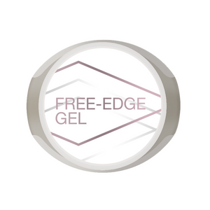 Free Edge Gel is an extension gel used on all nail types to build a solid free edge with a crisp natural nail colour once cured. Free Edge Gel is self-l