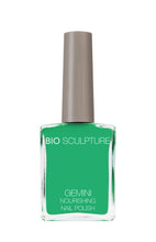 Load image into Gallery viewer, Gemini 14ml Nourishing Polish No. 198 Catch the Wind
DESCRIPTION
Dark mint green
Colour Catalogue 

Please refer to your colour sticks for the closest reflection of colour. 
 Ingredient Listing &amp; MSDS Sheets are a