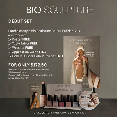 Colour Builder Gel - Debut Set