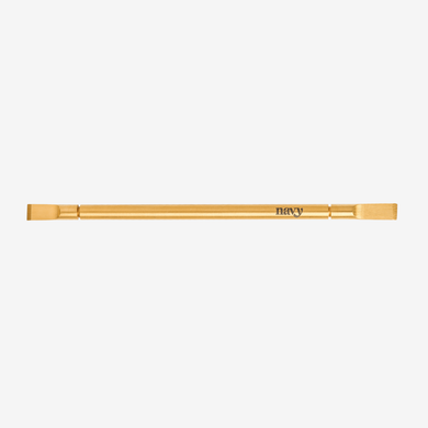Gold-colored tool with 'Navy' branding on a white background