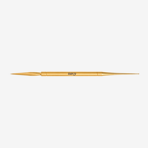 Gold detailing tool with 'Navy' branding on a white background