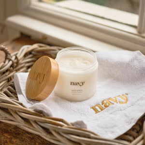 Navy Body Scrub – Whitby Sea Salt Scrub