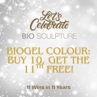 LET'S CELEBRATE! Bio Gel Colour Buy 10, Get the 11th Free!