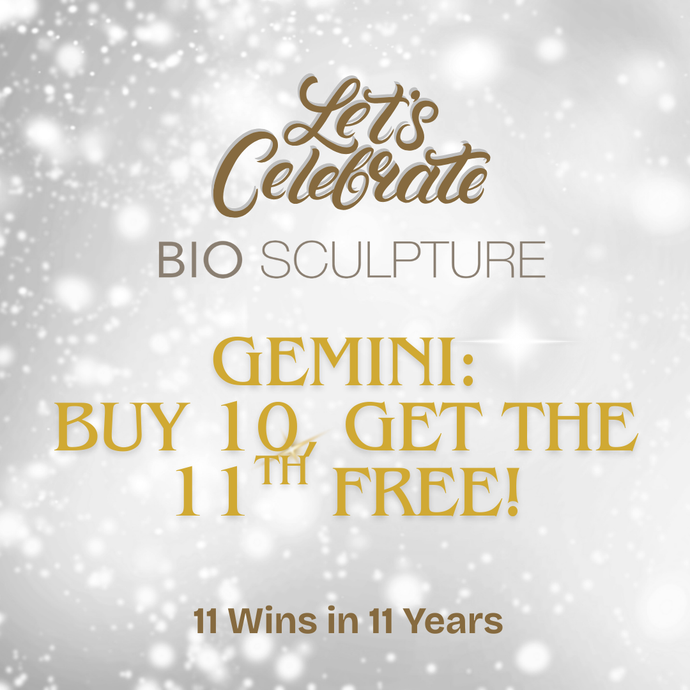 LET'S CELEBRATE: GEMINI - BUY 10, GET THE 11TH ONE FREE!