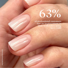 Load image into Gallery viewer, Close-up of hands with polished nails and text about customer feedback on nail tools.