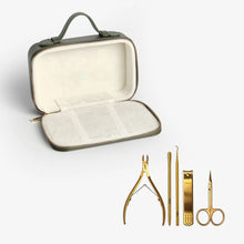 Load image into Gallery viewer, Navy Essential Home Nail Kit with Case