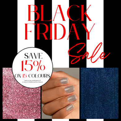 BFCM: Buy 15 Colours, Save 15%