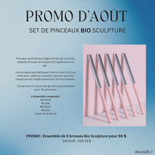 Load image into Gallery viewer, Bio Sculpture Brush Set - August Promo