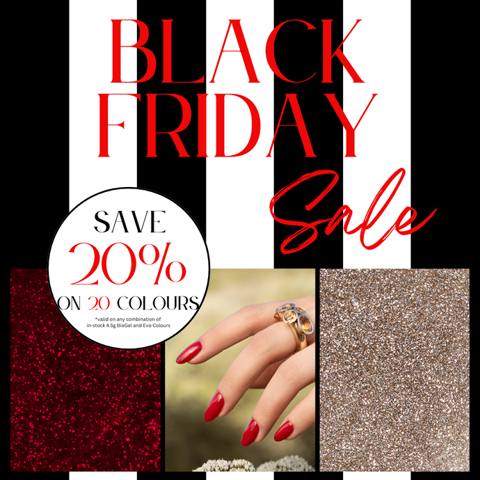 BFCM: Buy 20 Colours, Save 20%