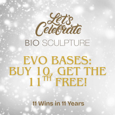 LET'S CELEBRATE! EVO BASES BUY 10, GET THE 11TH FREE!
