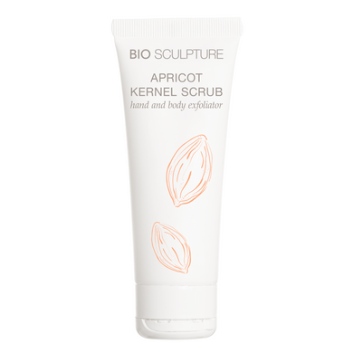 Apricot Kernel ScrubHand and Body Exfoliator
A Light abrasive scrub that gently exfoliates, smooths, and moisturizes the skin.
The BIO SCULPTURE Apricot Kernel Scrub is a gentle exfolia
