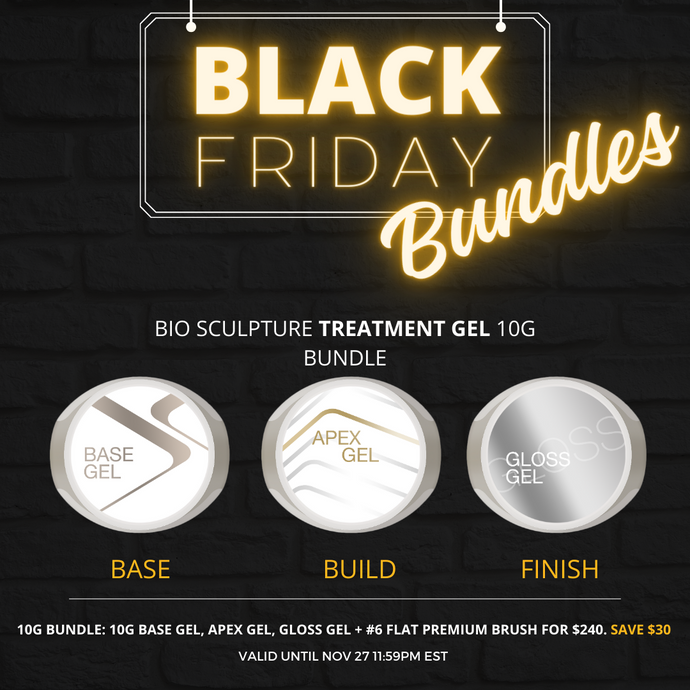 Bio Sculpture Treatment Gel 10g Bundle