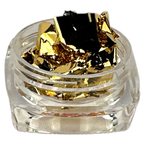 Iris Foil Flakes - Champagne Gold