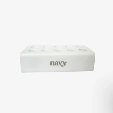 White power strip with 'navy' branding on a white background