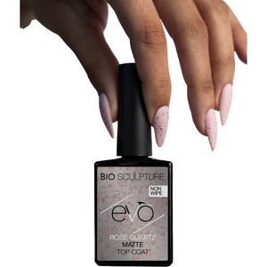 EVO ROSE QUARTZ MATTE TOP COAT