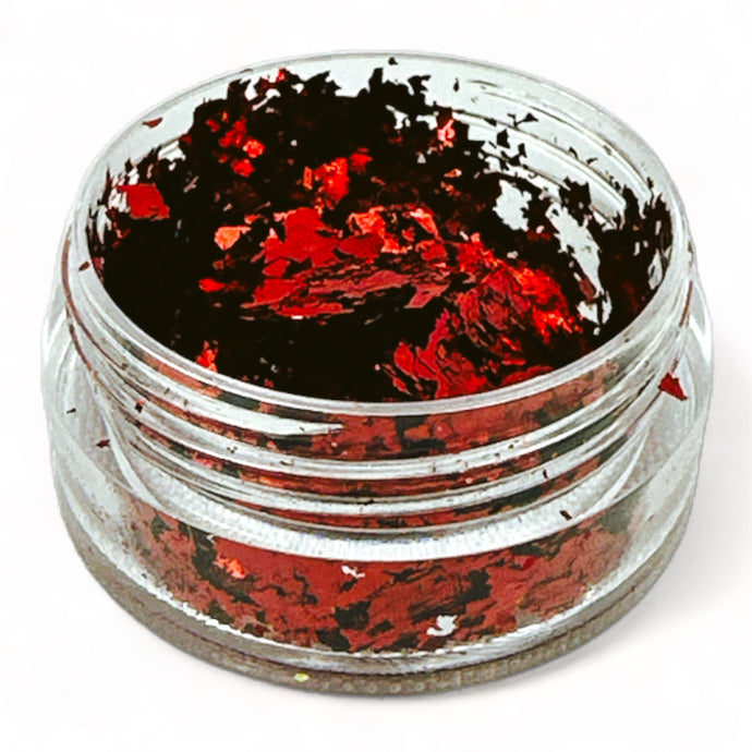 Iris Foil Flakes - Garnet