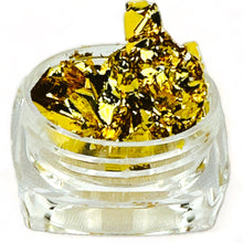 Charger l&#39;image dans la galerie, Iris Foil Flakes - Yellow Gold