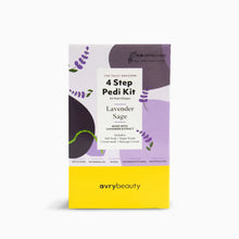 Load image into Gallery viewer, 4 STEP PEDI KIT - Lavender Sage