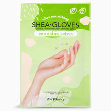 Load image into Gallery viewer, Shea Butter Gloves - Cannabis Sativa