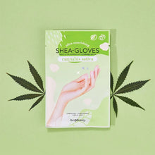Load image into Gallery viewer, Shea Butter Gloves - Cannabis Sativa