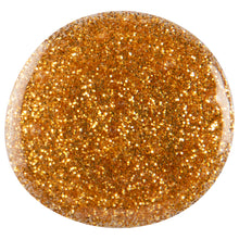Load image into Gallery viewer, Gemini 14ml Nourishing Polish No. 107 Her Majesty
DESCRIPTION
Solid sparkly gold glitter
Paillette Or Scintillant Solide
Colour Catalogue Catalogue de Couleur

Please refer to your colour sticks for the closest ref