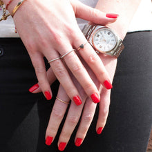 Charger l&#39;image dans la galerie, 166  Blazing Lacquer  4.5G
DESCRIPTION

Bright orange red
Colour Catalogue
Product Guide 

Please refer to your colour sticks for the closest reflection of colour. 
 Ingredient Listing &amp; 
