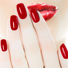 Load image into Gallery viewer, Gemini 14ml Nourishing Polish No. 19 Pillar Box
DESCRIPTION
Bright, pillar box red
Rouge pillar box, Brillant
Colour Catalogue Catalogue de Couleur

Please refer to your colour sticks for the closest reflection o