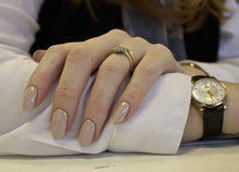 Load image into Gallery viewer, Gemini 14ml Nourishing Polish No. 2093 Ivory Beige
DESCRIPTION
Cool natural nude
Nu naturel 
Colour Catalogue Catalogue de Couleur

Please refer to your colour sticks for the closest reflection of colour. 
 SVP réfé