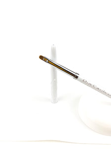 Smiley Brush #4 - White