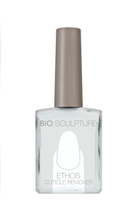 Ethos Cuticle Remover ETHOS CUTICLE REMOVER may be used on all nail types. Specially designed for use on cuticles to soften hard, dry and stubborn skin during nail preparation.Ideal for ETHOS Natural Nail TreatmentBio Sculpture Canada