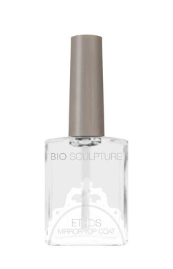 Ethos Mirror Top Coat 14mlMIRROR TOP COAT is a smooth and silky nail polish finish which has a plumping effect to increase the brilliancy of nail colour.Mirror Top Coat resists scratching and