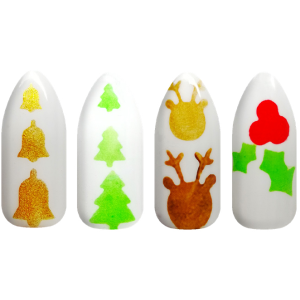 Festive Collection Stencils 4 pack