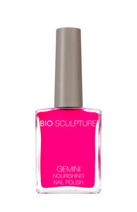 Gemini 14ml Nourishing Polish No. 105 Jinkie Pink
DESCRIPTION
Bright fluorescent pink
Rose Fluorescent Brillant
Colour Catalogue Catalogue de Couleur

Please refer to your colour sticks for the closest reflection o