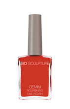 Load image into Gallery viewer, Gemini 14ml Nourishing Polish No. 17 Tropical Flame
DESCRIPTION
Bright orange red with a creme finish
Orange rouge lumineux avec un finition crème
Colour Catalogue Catalogue de Couleur

Please refer to your colour st