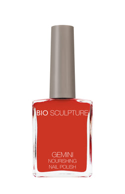 Gemini 14ml Nourishing Polish No. 17 Tropical Flame
DESCRIPTION
Bright orange red with a creme finish
Orange rouge lumineux avec un finition crème
Colour Catalogue Catalogue de Couleur

Please refer to your colour st