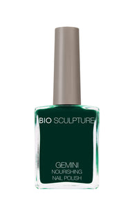 Gemini 14ml Nourishing Polish No. 183 Free Lovin'
DESCRIPTION
Dark Forest Green
Colour Catalogue 

Please refer to your colour sticks for the closest reflection of colour. 
 Ingredient Listing &amp; MSDS Sheets are