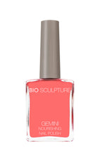 Load image into Gallery viewer, Gemini 14ml Nourishing Polish No. 196 Free Spirit
DESCRIPTION
Fluorescent Coral
Corail Fluorescent
Colour Catalogue Catalogue de Couleur

Please refer to your colour sticks for the closest reflection of colour. 
 S