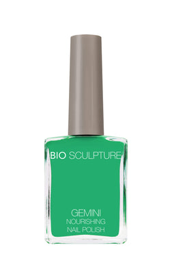 Gemini 14ml Nourishing Polish No. 198 Catch the Wind
DESCRIPTION
Dark mint green
Colour Catalogue 

Please refer to your colour sticks for the closest reflection of colour. 
 Ingredient Listing & MSDS Sheets are a