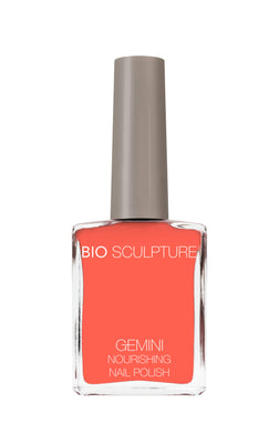 Gemini 14ml Nourishing Polish No. 2002 Coral
DESCRIPTION
Bright and fresh orange coral
Corail Orange brillant
Colour Catalogue Catalogue de Couleur

Please refer to your colour sticks for the closest reflectio