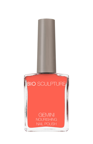 Gemini 14ml Nourishing Polish No. 2002 Coral
DESCRIPTION
Bright and fresh orange coral
Corail Orange brillant
Colour Catalogue Catalogue de Couleur

Please refer to your colour sticks for the closest reflectio