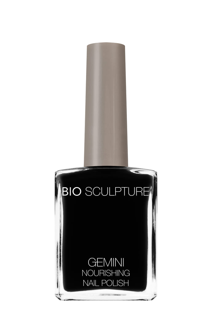 Gemini 14ml Nourishing Polish No. 2017 Liquorice
DESCRIPTION
Solid black
Noir Solide
Colour Catalogue Catalogue de Couleur

Please refer to your colour sticks for the closest reflection of colour. 
 SVP référé à v