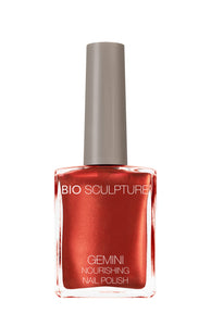 Gemini 14ml Nourishing Polish No. 2058 Desert Sunrise
DESCRIPTION
Bright orange red with a pearlescent sheen
Rouge Orange Brillant avec lustre perlé
Colour Catalogue Catalogue de Couleur

Please refer to your colour st